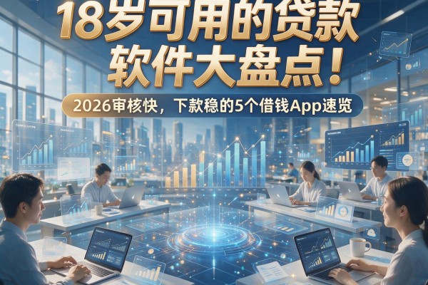 18岁可用的贷款软件大盘点！2026审核快、下款稳的5个借钱App速览