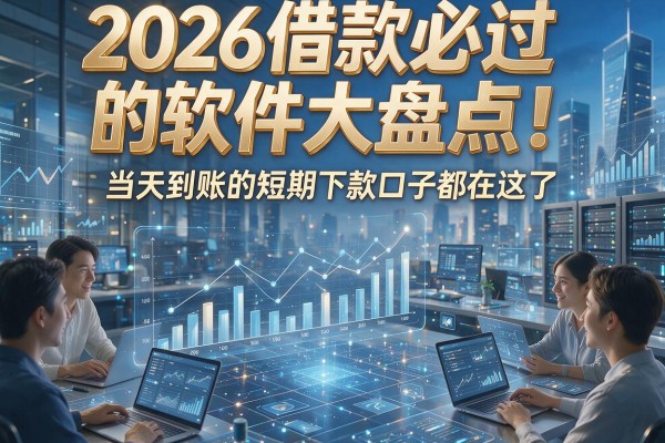 2026借款必过的软件大盘点!当天到账的短期下款口子都在这了