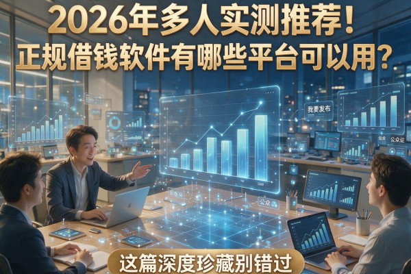 2026年多人实测推荐!正规借钱软件有哪些平台可以用?这篇深度珍藏别错过