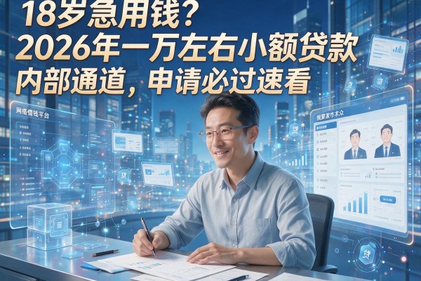 18岁急用钱?2026年一万左右小额贷款内部通道,申请必过速看!