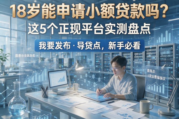 18岁能申请小额贷款吗?这5个正规平台实测盘点,新手必看!
