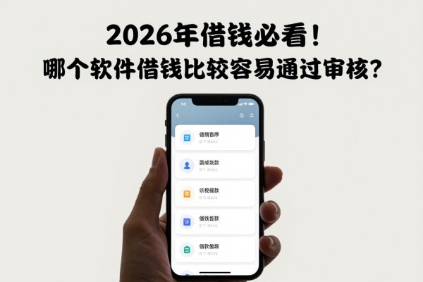 2026年借钱必看！哪个软件借钱比较容易通过审核？名额告罄前速览这篇规整指南
