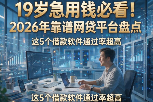 19岁急用钱必看!2026年靠谱网贷平台盘点,这5个借款软件通过率超高