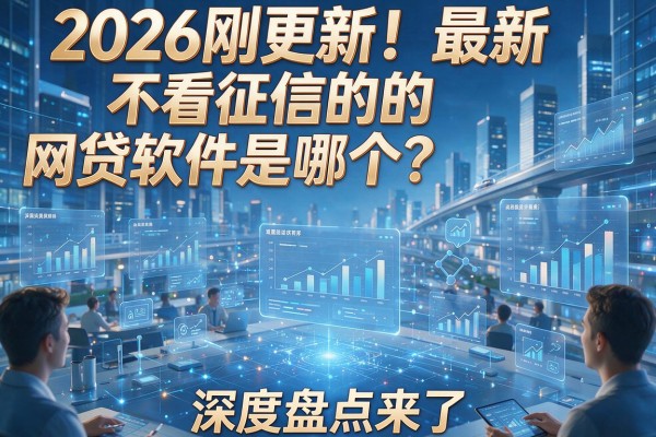 2026刚更新!最新不看征信的网贷软件是哪个?深度盘点来了!