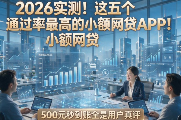 2026实测!这五个通过率最高的小额网贷APP,500元秒到账全是用户真评!