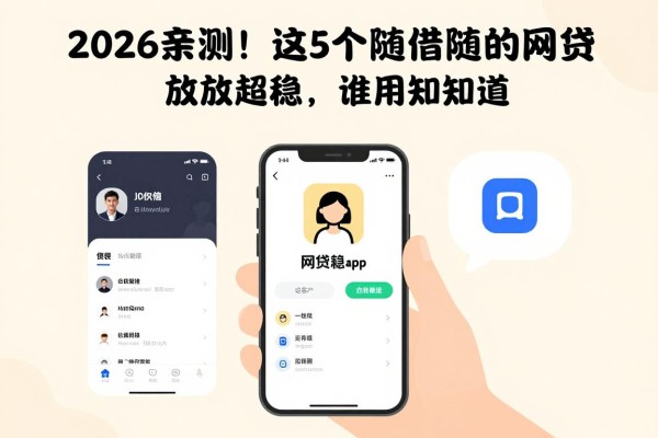 2026亲测!这5个随借随还的网贷app放款超稳,谁用谁知道