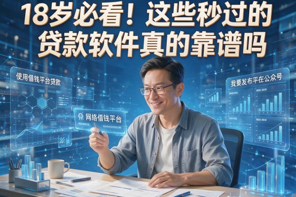18岁必看!这些秒过的贷款软件真的靠谱吗?
