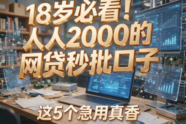18岁必看!人人2000的网贷秒批口子,这5个急用真香!