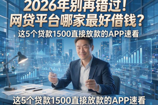 2026年别再错过!网贷平台哪家最好借钱?这5个贷款1500直接放款的APP速看