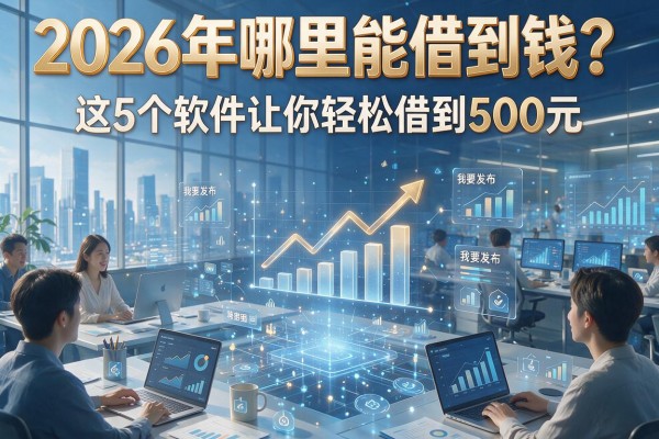 2026年哪里能借到钱？这5个软件让你轻松借到500元
