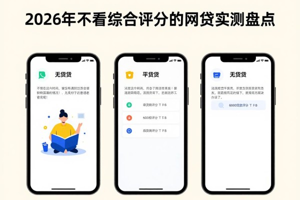 2026年不看综合评分的网贷app实测盘点，这5个平台无视6000贷款评分直接下款