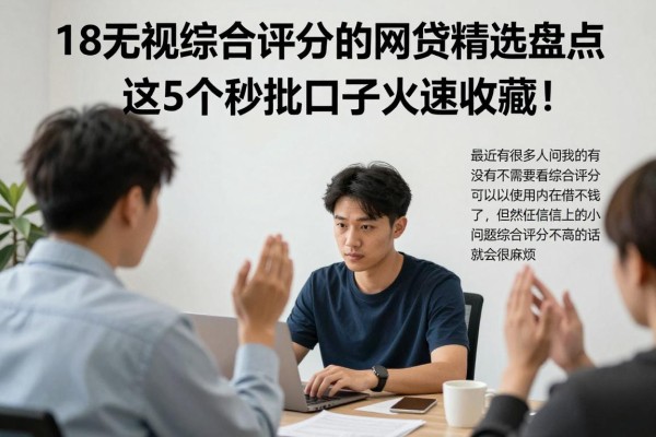 18无视综合评分的网贷精选盘点,这5个秒批口子火速收藏!