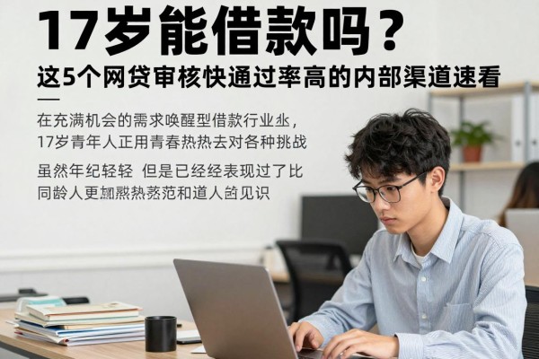 17岁能借款吗?这5个网贷审核快通过率高的内部渠道速看