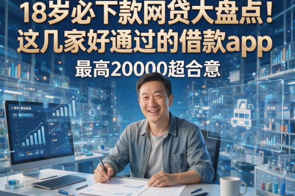 18岁必下款网贷大盘点！这几家好通过的借款app，最高20000超合意