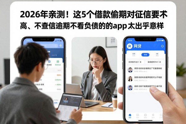 2026年亲测!这5个借款逾期对征信要求不高、不查征信逾期不看负债的网贷app太出乎意料