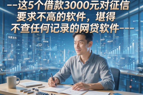 --这5个借款3000元对征信要求不高的软件,堪称不查任何记录的网贷软件--