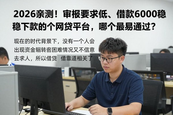 2026亲测!审核要求低、借款6000稳下款的5个网贷平台,哪个最易通过?