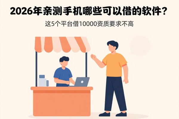 2026年亲测!手机借钱有哪些可以借的软件?这5个平台借10000资质要求不高,大哥极力分享