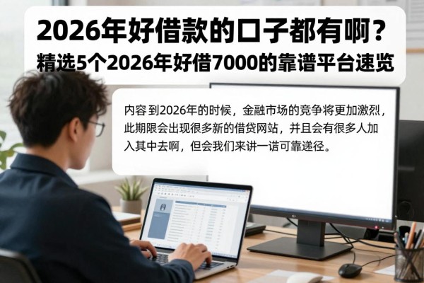 2026年好借款的口子都有哪些?精选5个2026年好借7000的靠谱平台速览