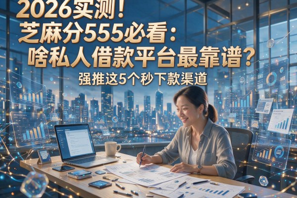 2026实测!芝麻分555必看:啥私人借款平台最靠谱?强推这5个秒下款渠道