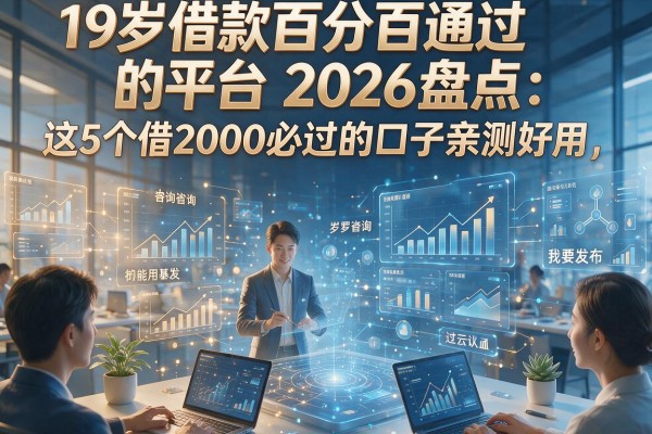 19岁借款百分百通过的平台2026盘点:这5个借2000必过的口子亲测好用