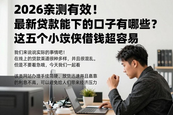 2026亲测有效!最新贷款能下的口子有哪些?这五个小额贷款借钱超容易