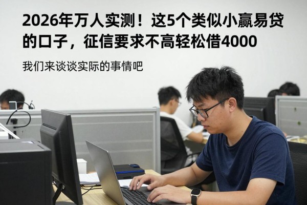 2026年万人实测!这5个类似小赢易贷的口子,征信要求不高轻松借4000