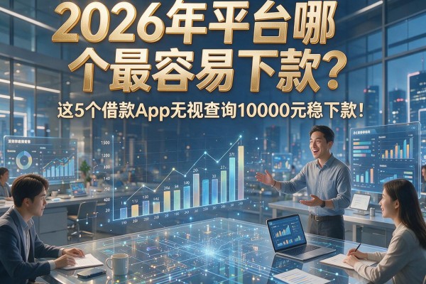 2026年平台哪个最容易下款？这5个借款App无视查询10000元稳下款！
