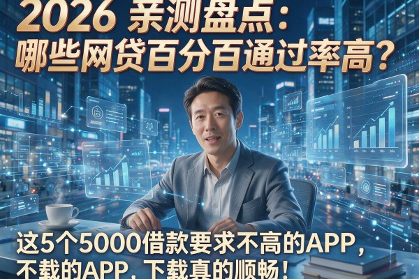 2026亲测盘点:哪些网贷百分百通过率高?这5个5000借款要求不高的APP,下款真的顺畅!