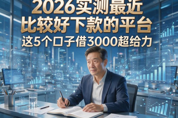 2026实测最近比较好下款的平台，这5个口子借3000超给力