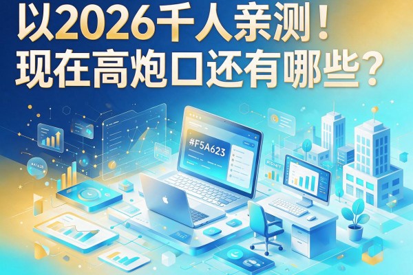 2026千人亲测！现在高炮口子还有哪些？这5个网贷平台秒解临时借款需求