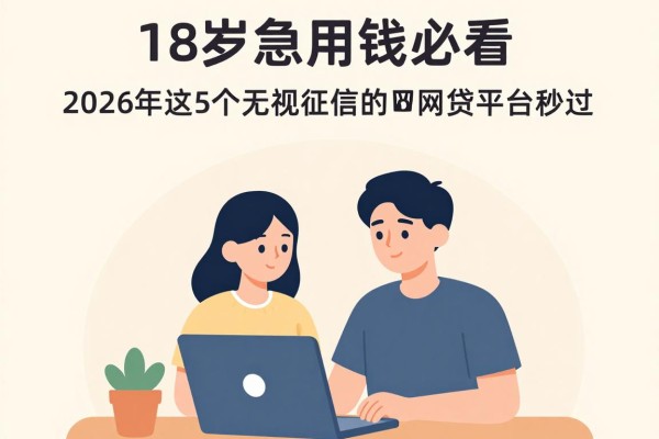18岁急用钱必看!2026年这5个无视征信的网贷平台秒过,临时过渡超稳