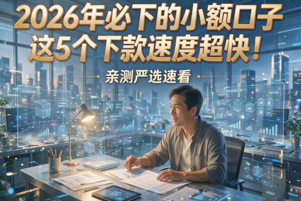 2026年必下的小额口子,这5个下款速度超快!亲测严选速看!