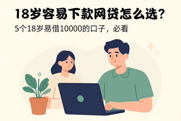 18岁容易下款网贷怎么选?这5个18岁易借1000的口子今日必看
