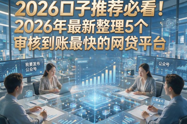 2026口子推荐必看!2026年最新整理5个审核到账最快的网贷平台
