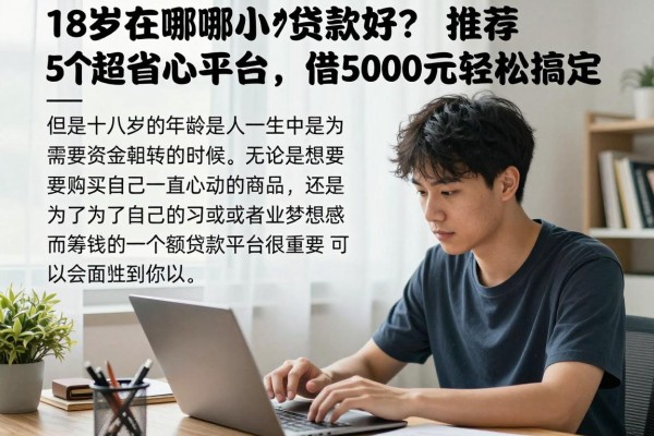 18岁在哪小额贷款好？推荐5个超省心平台，借5000元轻松搞定