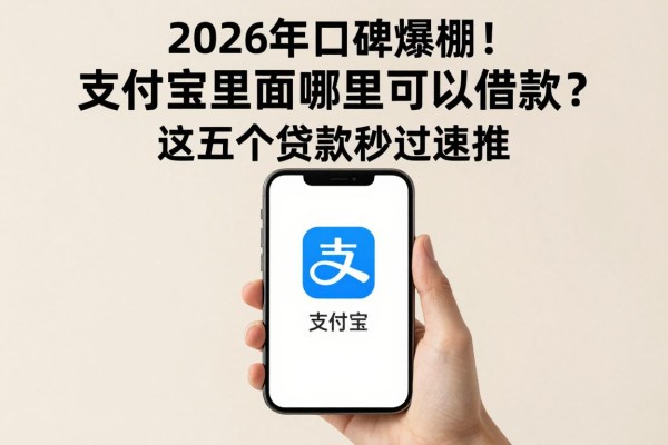 2026年口碑爆棚!支付宝里面哪里可以借款?这五个贷款秒过速推