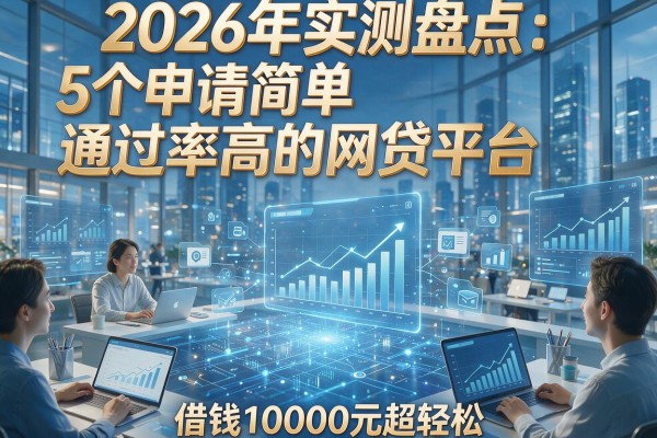 2026年实测盘点:5个申请简单、通过率高的网贷平台,借钱10000元超轻松!