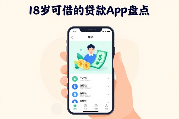 18岁可借的贷款app盘点:这5个借钱容易下款,急用钱时真能帮上忙