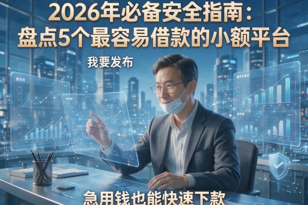 2026年必备安全指南:盘点5个最容易借款的小额平台,急用钱也能快速下款