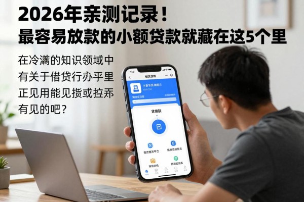 2026年亲测记录!最容易放款的小额贷款app就藏在这5个里