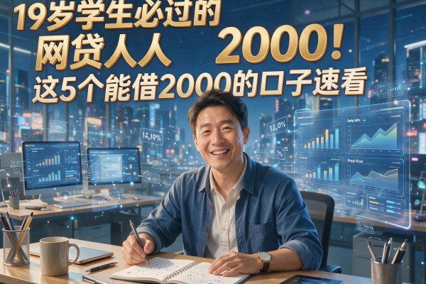 19岁学生必过的网贷人人2000!这5个能借2000的口子速看