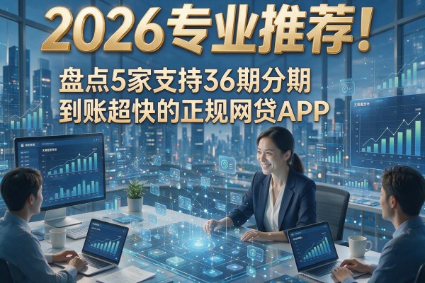 2026专业推荐！盘点5家支持36期分期、到账超快的正规网贷APP