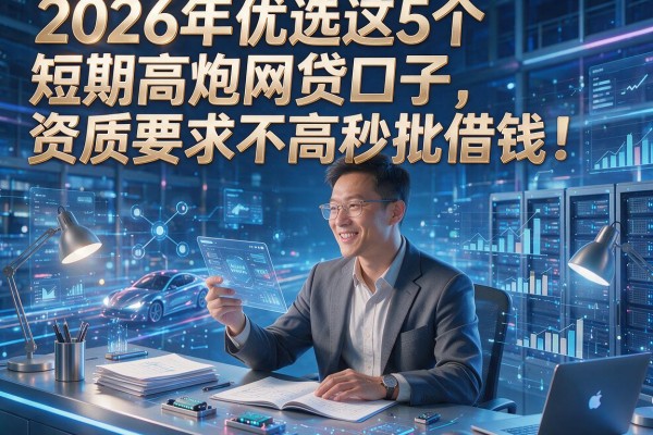 2026年优选这5个短期高炮网贷口子，资质要求不高秒批借钱！