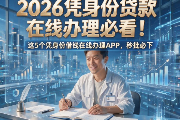 2026凭身份贷款在线办理必看!这5个凭身份借钱在线办理APP,秒批必下