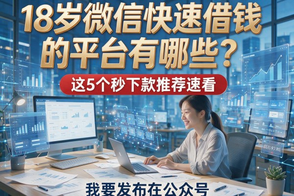 18岁微信快速借钱的平台有哪些?这5个秒下款推荐速看!