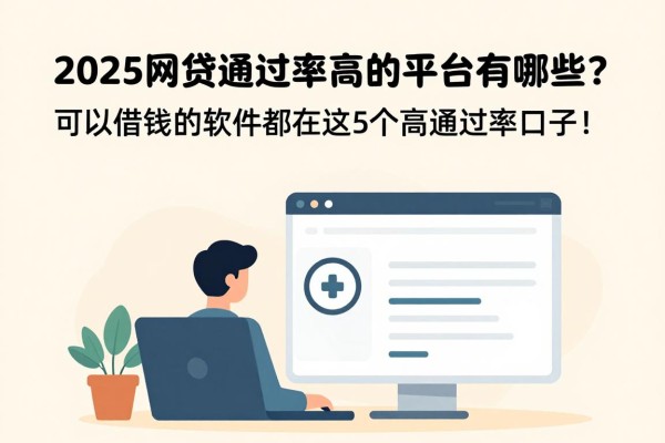 2025网贷通过率高的平台有哪些?可以借钱的软件都在这5个高通过率口子!