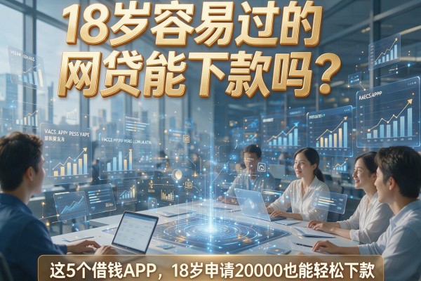 18岁容易过的网贷能下款吗?这5个借钱APP,18岁申请20000也能轻松下款