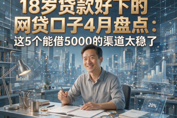 18岁贷款好下的网贷口子4月盘点,这5个能借5000的渠道太稳了