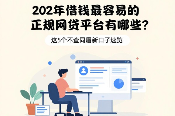 2026年借钱最容易的正规网贷平台有哪些?这5个不查同盾新口子速览